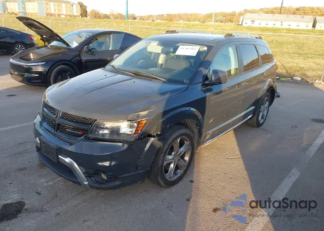 2017 Dodge Journey Crossroad из США, поврежденный, VIN 3C4PDCGB1HT587125